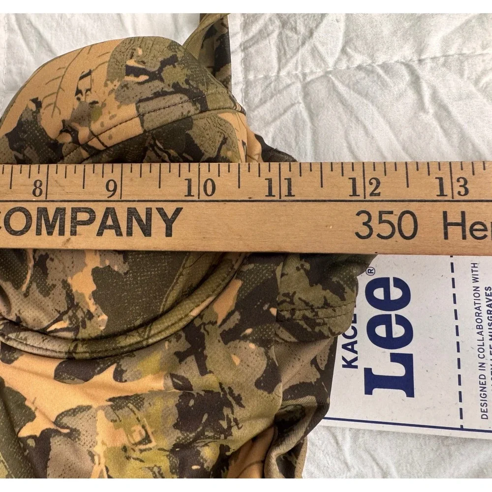 Country Kacey Musgraves x Lee Camo Underwire Gorpcore One Piece Swimsuit XS NWT